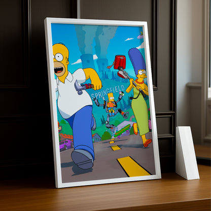 Cadre Photo Fortnite - Les Simpsons