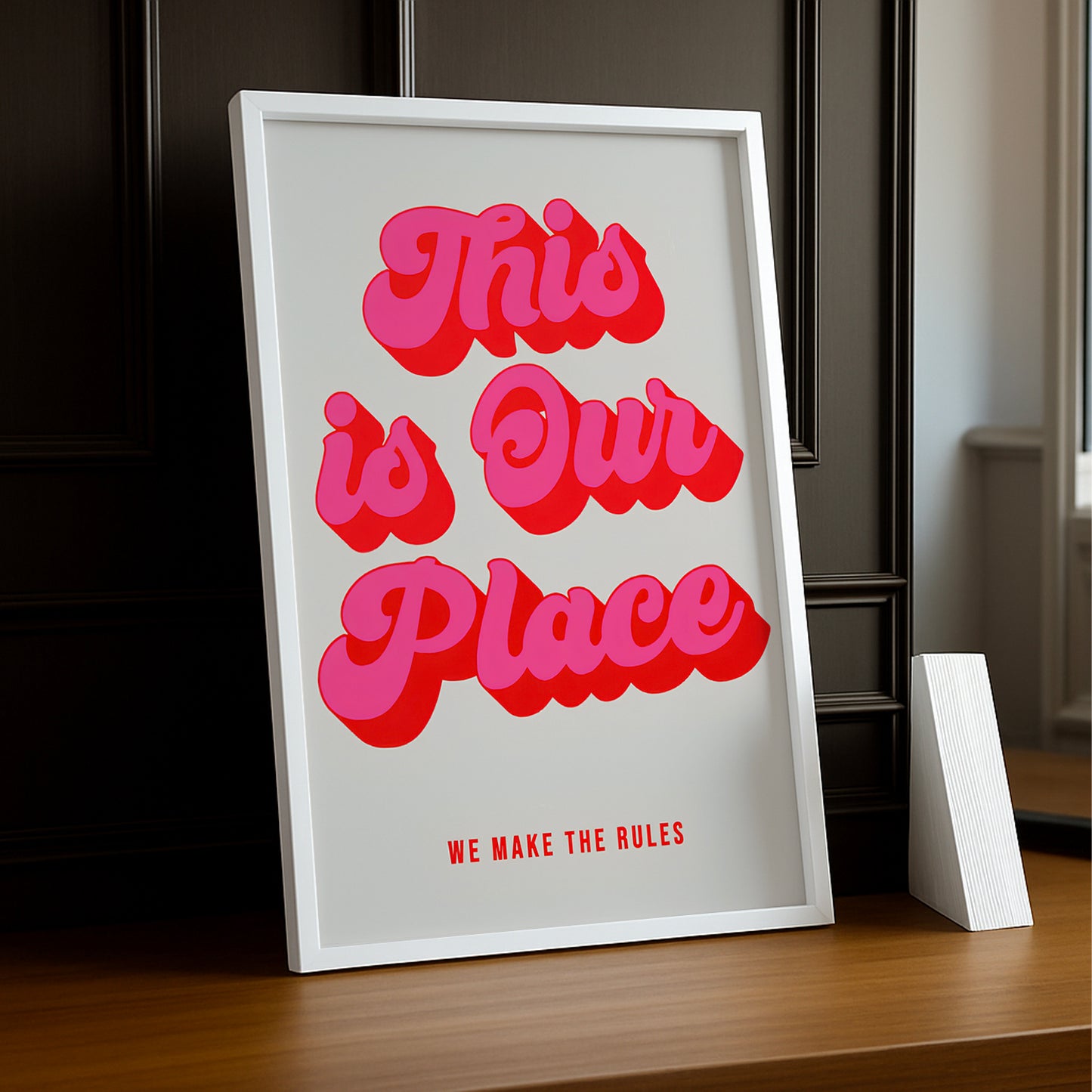 Cadre photo Citation - This is Our Place