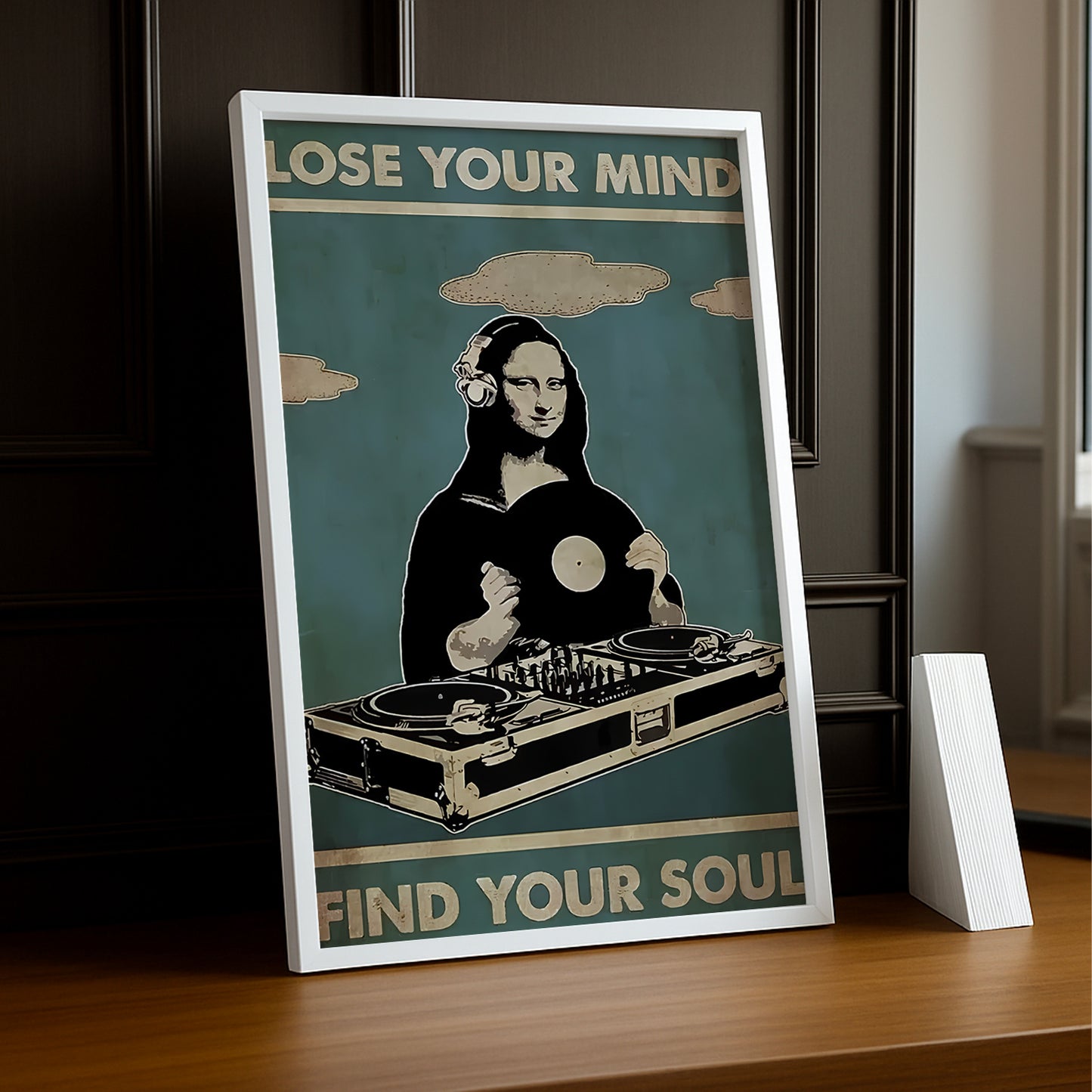 Cadre photo Mona Lisa La Joconde Lose Your Mind