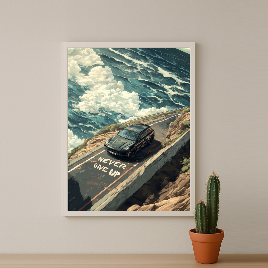 Porsche Cayenne - Poster