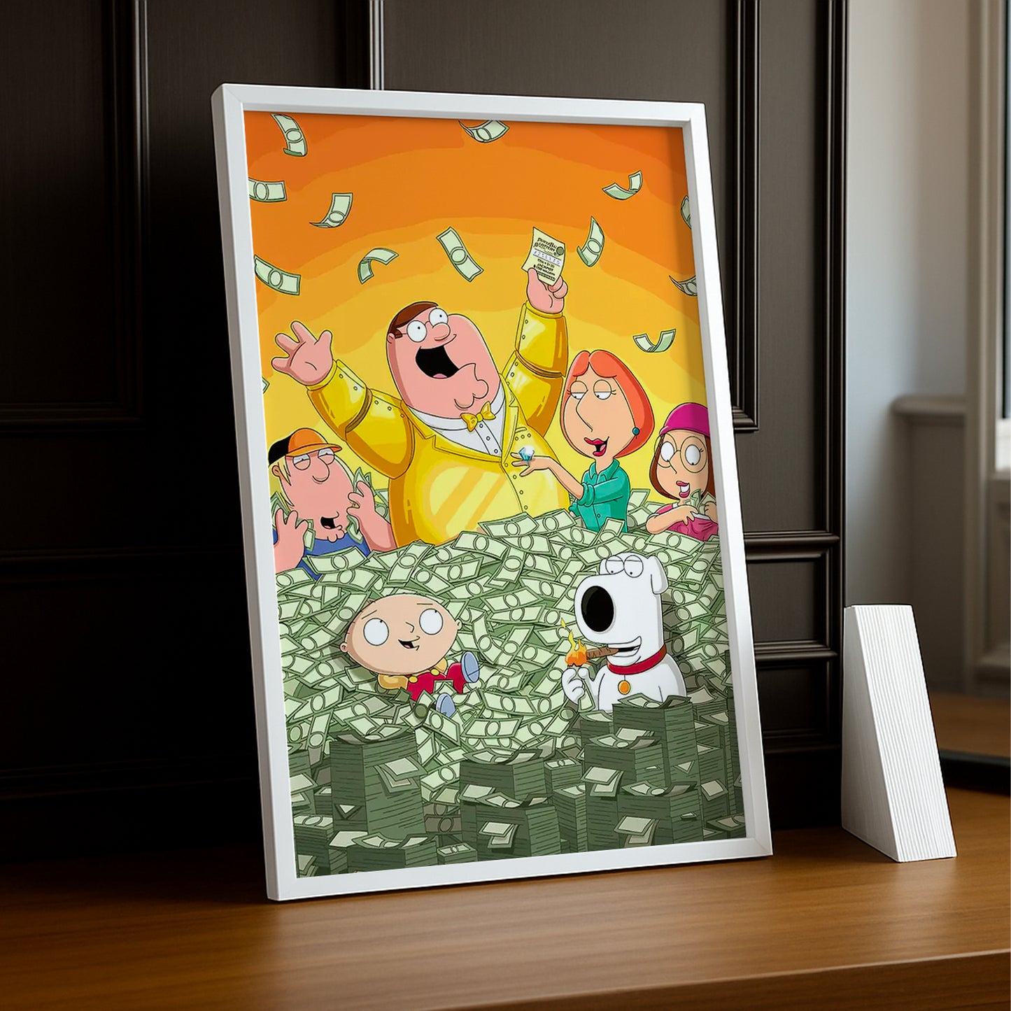 Cadre Photo Family Guy - Dollars