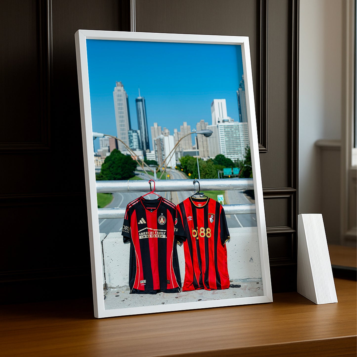 Cadre photo - Maillot Bournemouth 25-26