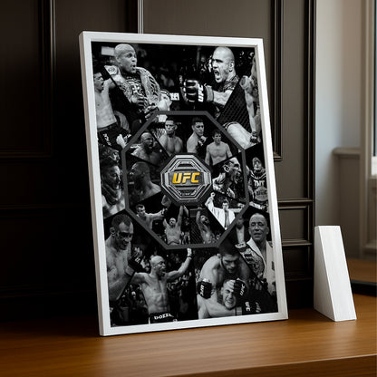 Cadre photo UFC - Cage de photos