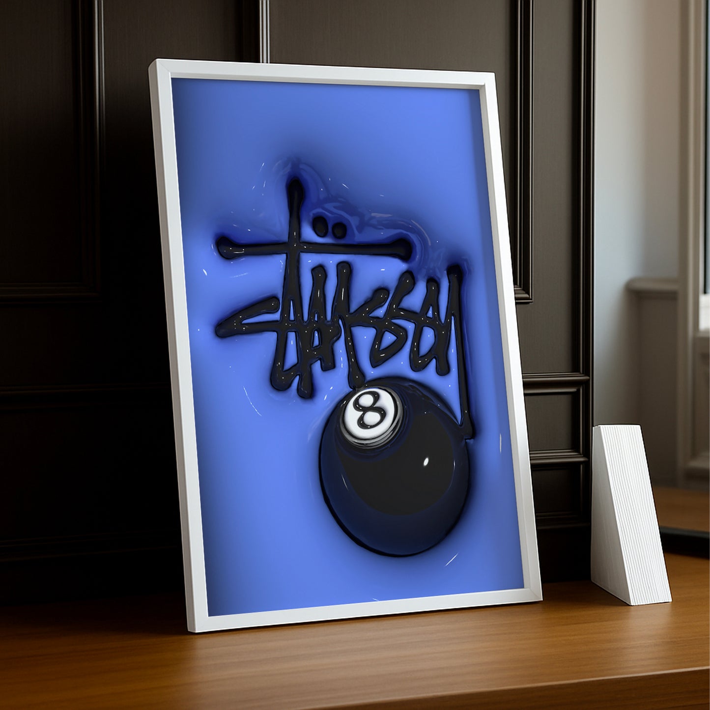 Cadre photo Stüssy - 3D Purple