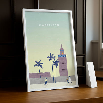 Maroc Marrakech - Poster