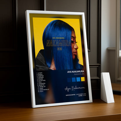 Cadre photo Album Musicaux - Nakamura d'Aya Nakamura