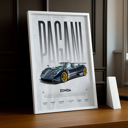 Cadre photo Pagani Zonda