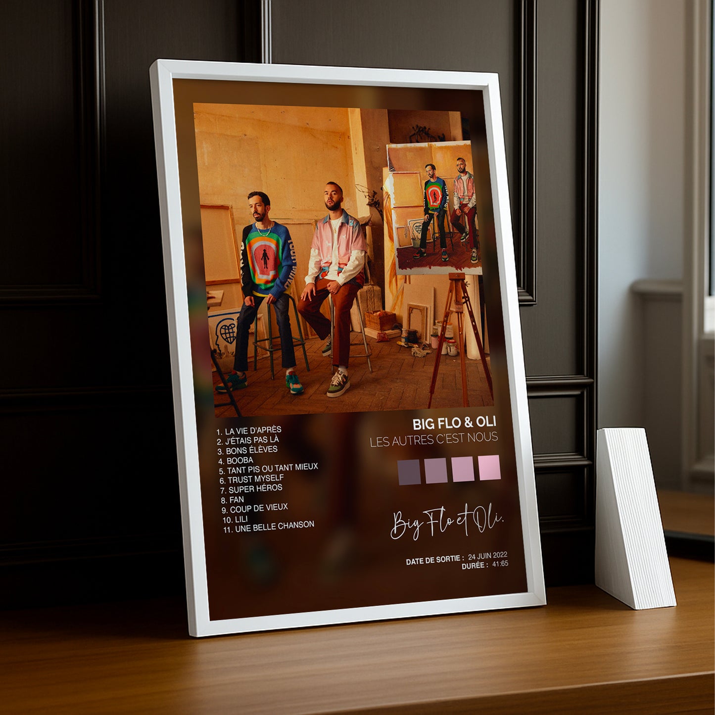 Cadre photo Album - Les autres c'est nous de BigFlo et Oli