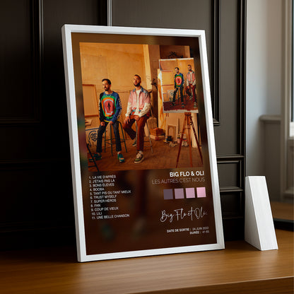 Cadre photo Album - Les autres c'est nous de BigFlo et Oli
