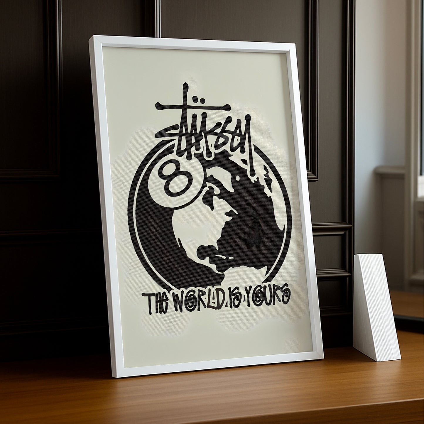Poster Stüssy - The Worlds Is Yours