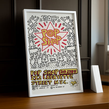 Cadre photo Keith Haring