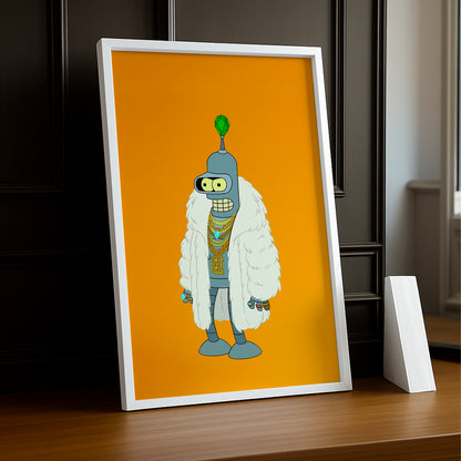 Cadre Photo Futurama - Bender Bling-Bling