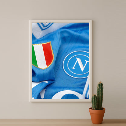 Poster Maillot Football - Napoli Kit 25-26