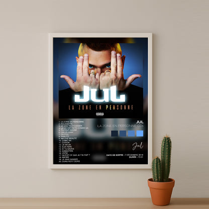 Poster Jul - Album La zone en personne
