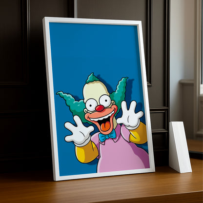 Cadre Photo Les Simpsons - Krusty le Clown