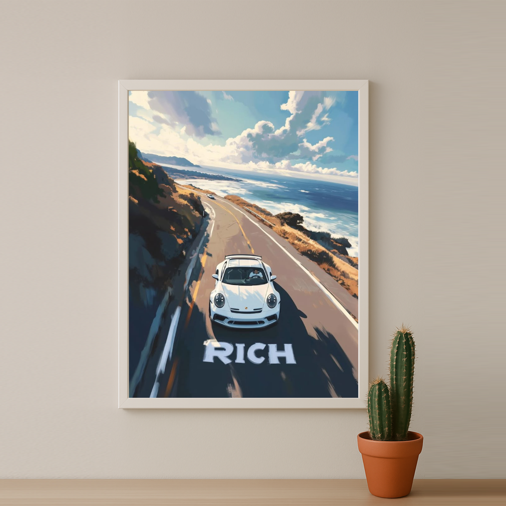 Porsche 911 - Poster