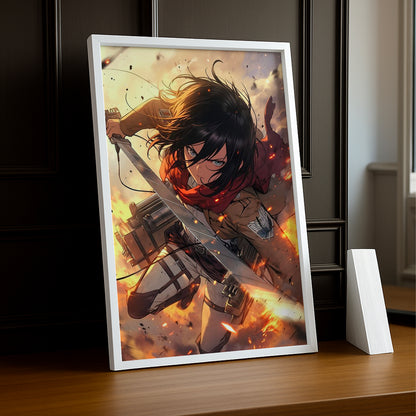 Cadre Photo SNK - Mikasa Ackerman