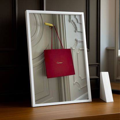 Cadre photo Cartier - Sac de Shopping