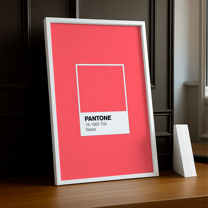 Cadre Photo Pantone Étiquette - Siesta
