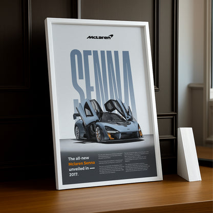 Poster Voitures - McLaren Senna