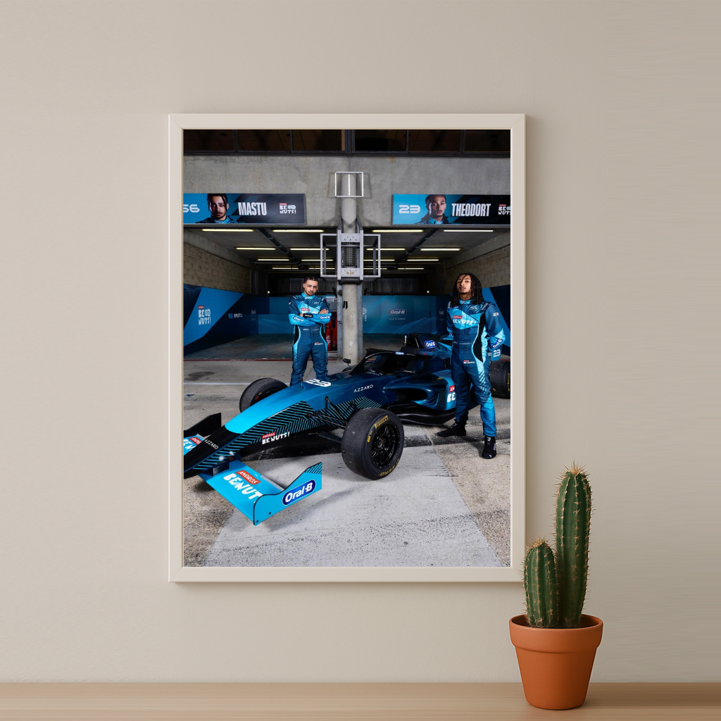 Poster encadrée GP Explorer - Écurie BeNuts Theodort x Mastu