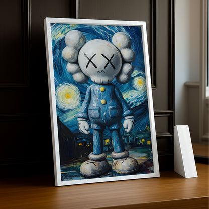 Poster Kaws - Companion Art