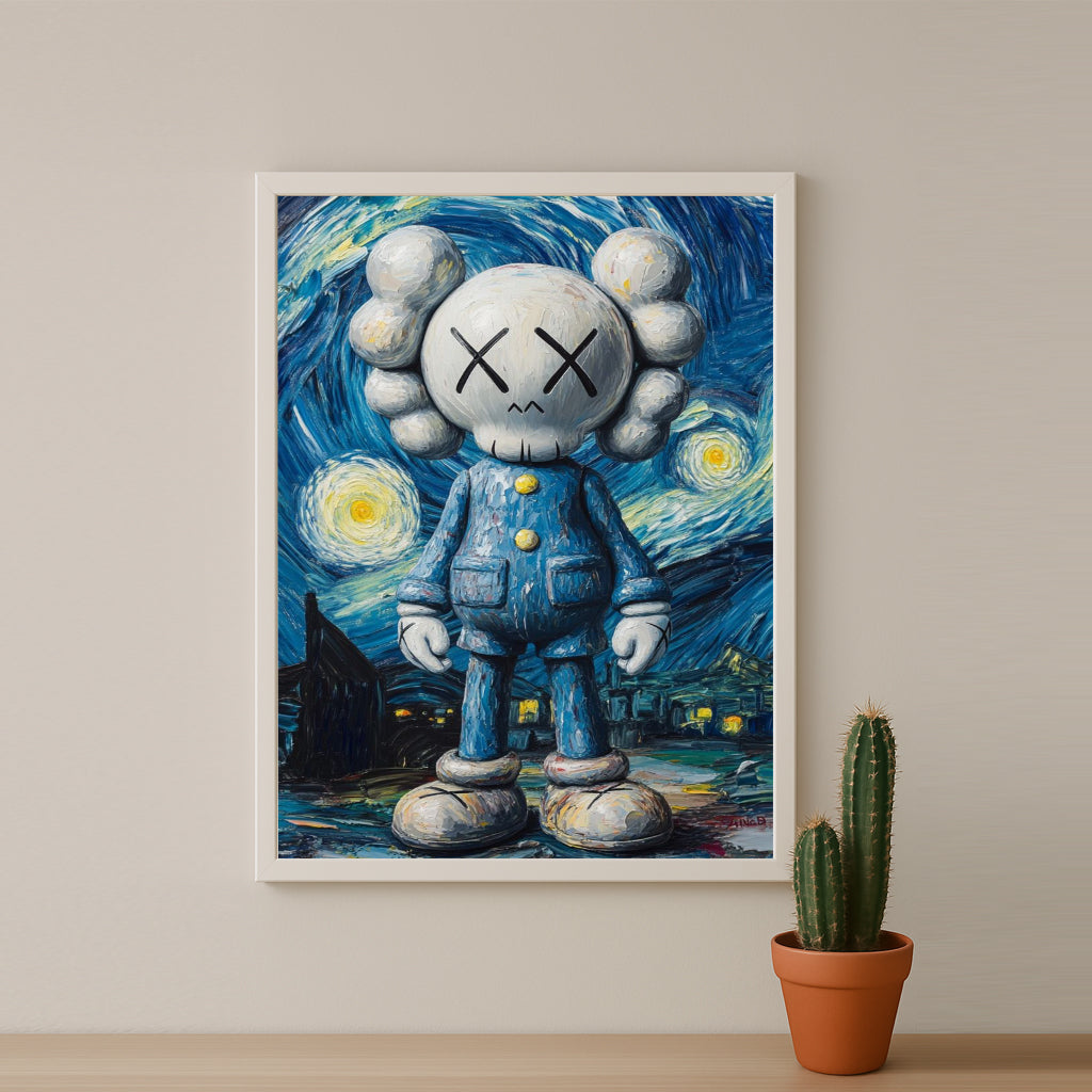 Poster Kaws - Companion Art