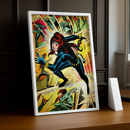 Cadre photo Black Widow Marvel