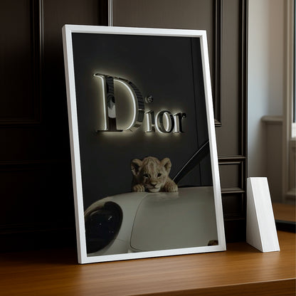 Cadre photo Dior - Porsche Lionceau