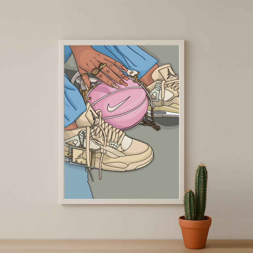 Poster Nike Jordan Basketball