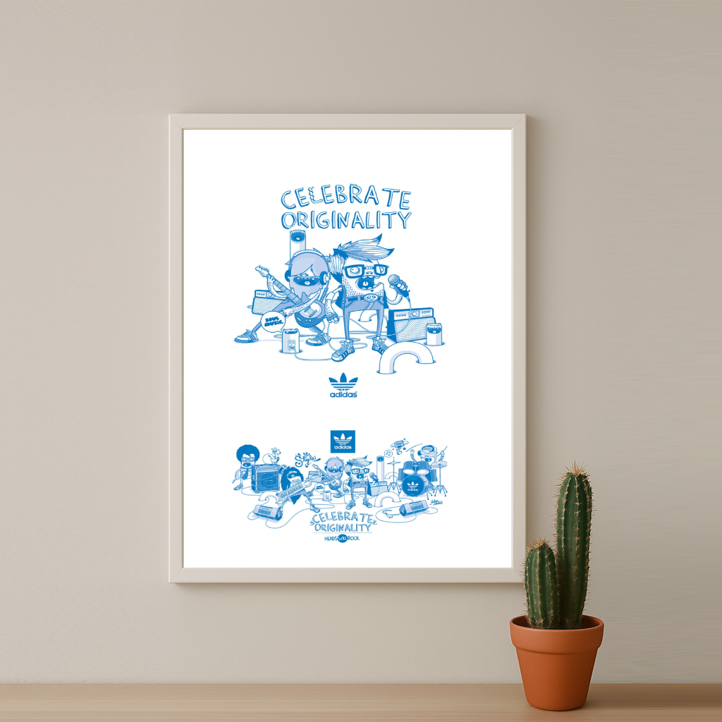 Cadre photo Adidas - Celebrate Originality