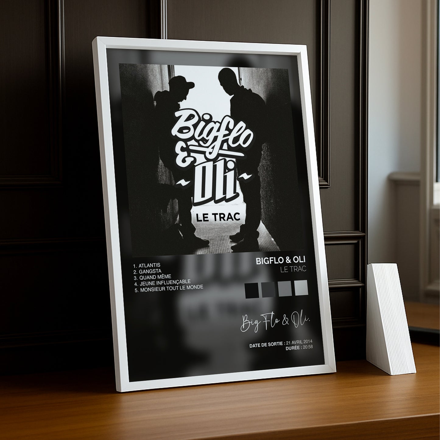Cadre Photo BigFlo & Oli - Le Trac