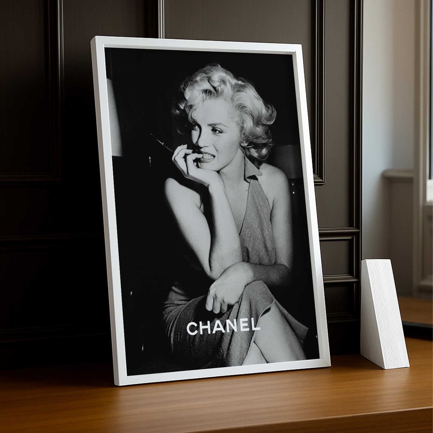 Poster encadré Marilyn Monroe Chanel