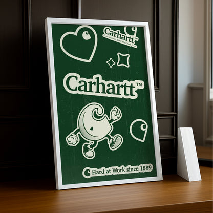Poster Carhartt – Hard at work