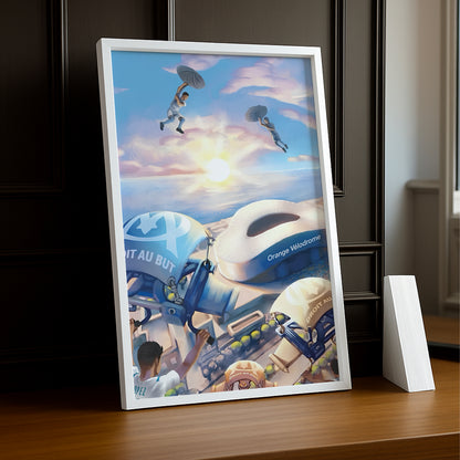 Olympique de Marseille - Poster