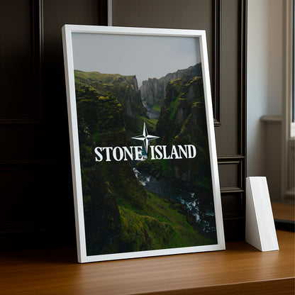 Poster Stone Island - Montagne