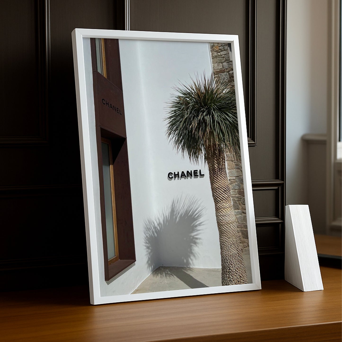 Cadre photo Chanel - Devanture de magasin