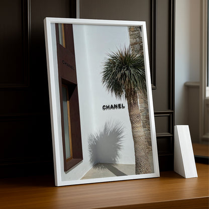 Cadre photo Chanel - Devanture de magasin