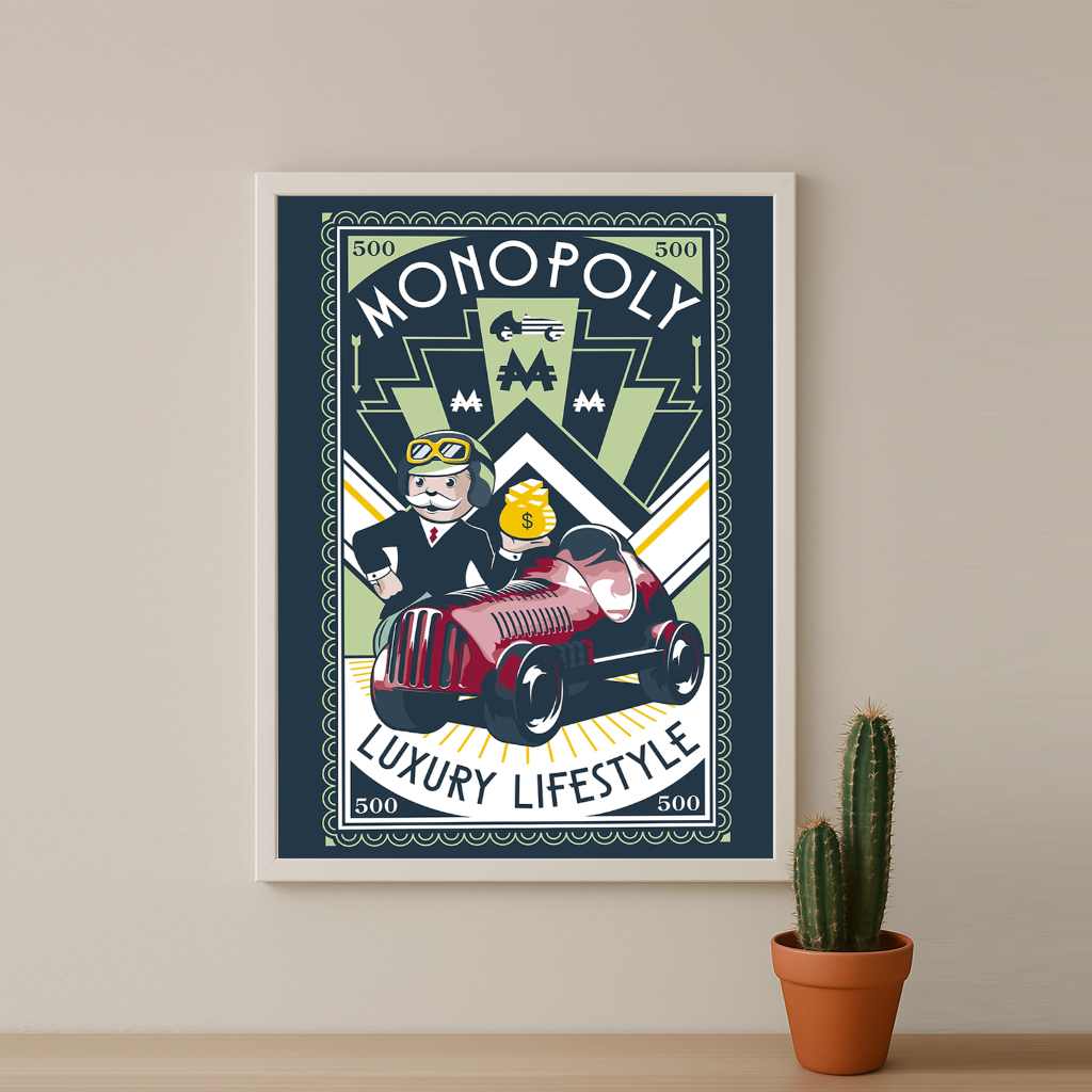 Monopoly Luxury Lifestyle - Poster