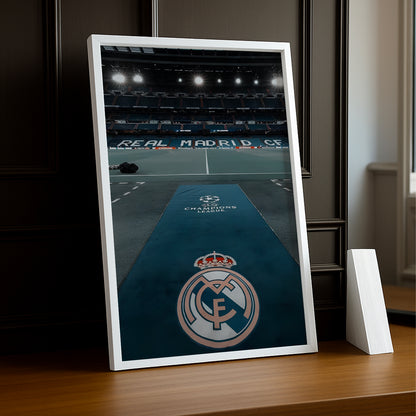 Poster encadrée Real Madrid - Stade Bernabeu
