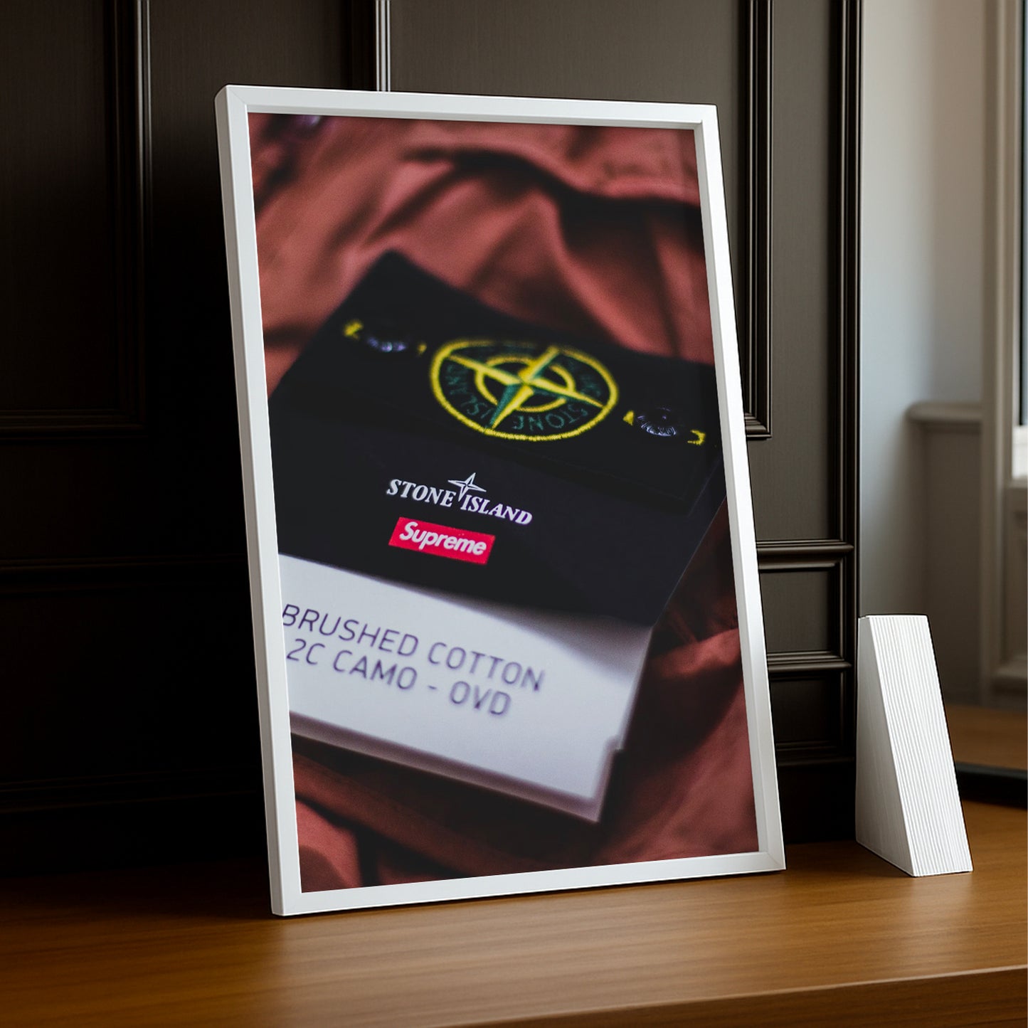 Poster Stone Island - x Supreme