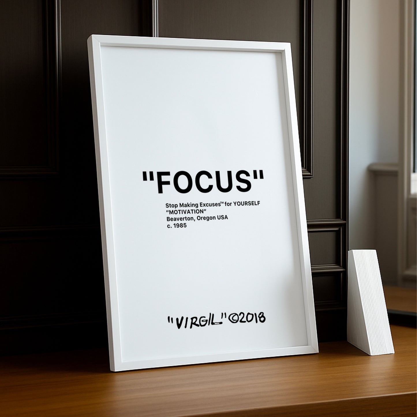 Cadre photo Off-White Focus