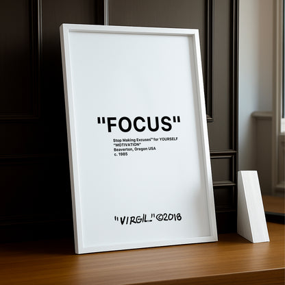 Cadre photo Off-White Focus