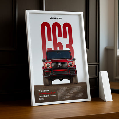 Poster Voitures - Mercedes G63