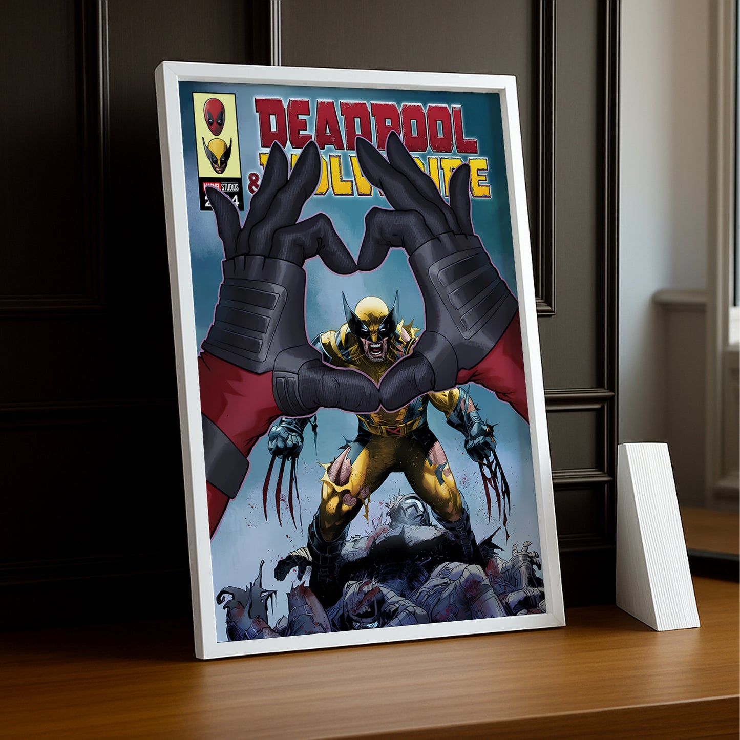 Cadre photo Deadpool & Wolverine Marvel