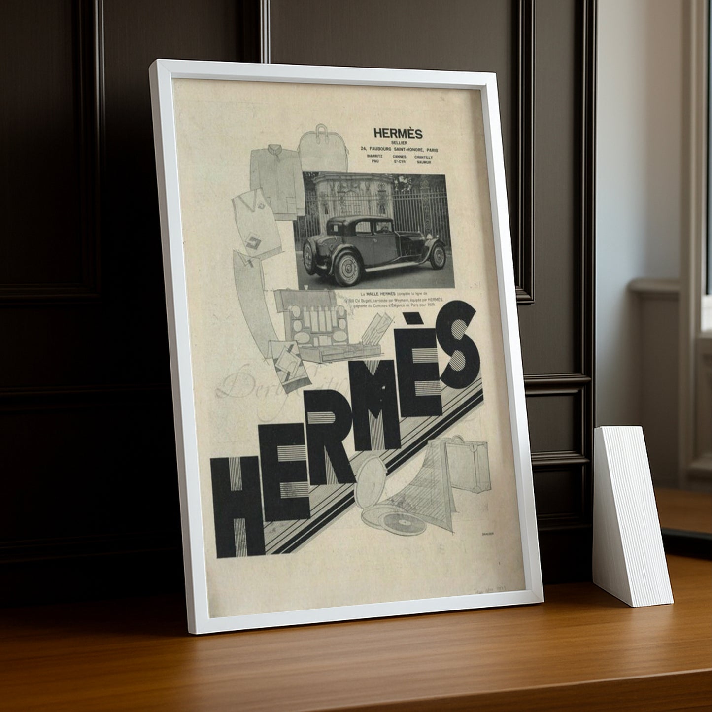 Cadre photo Hermès - Journal