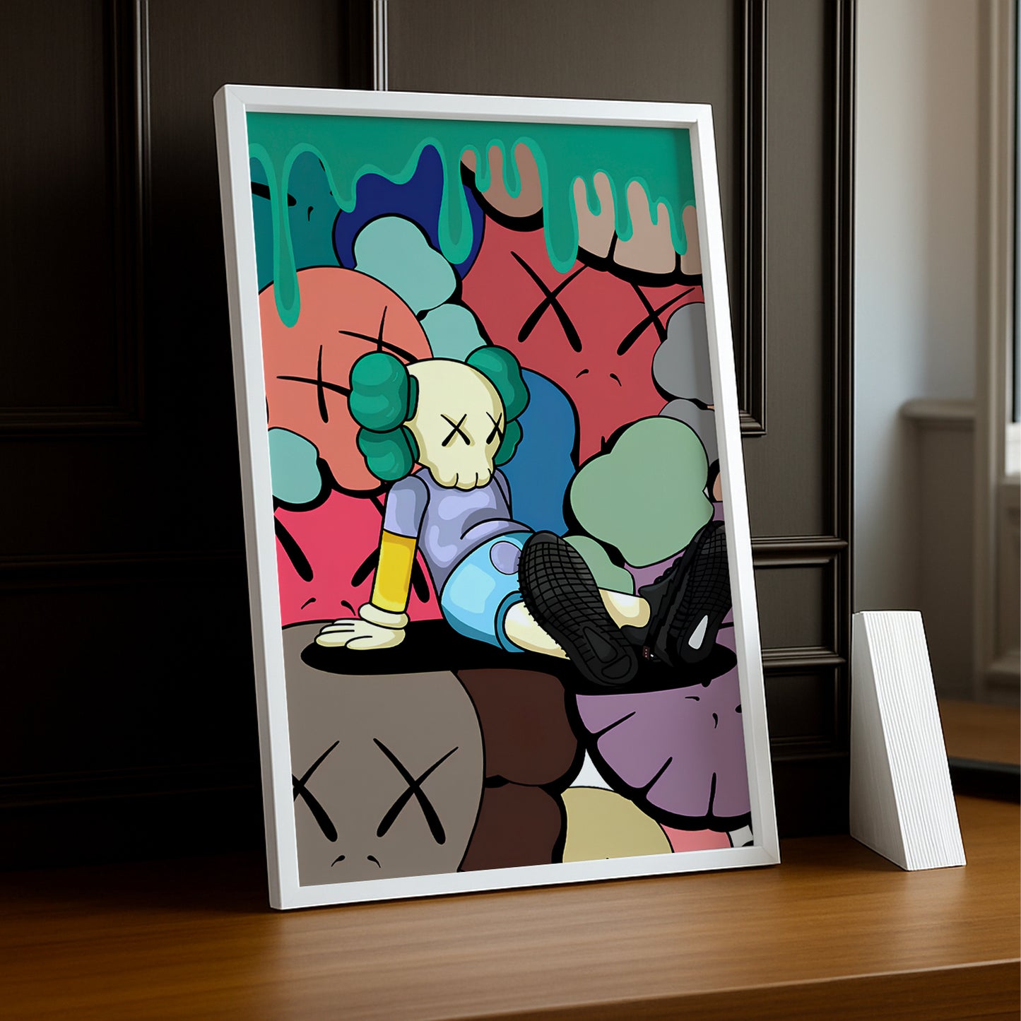 Cadre photo Kaws - Halloween