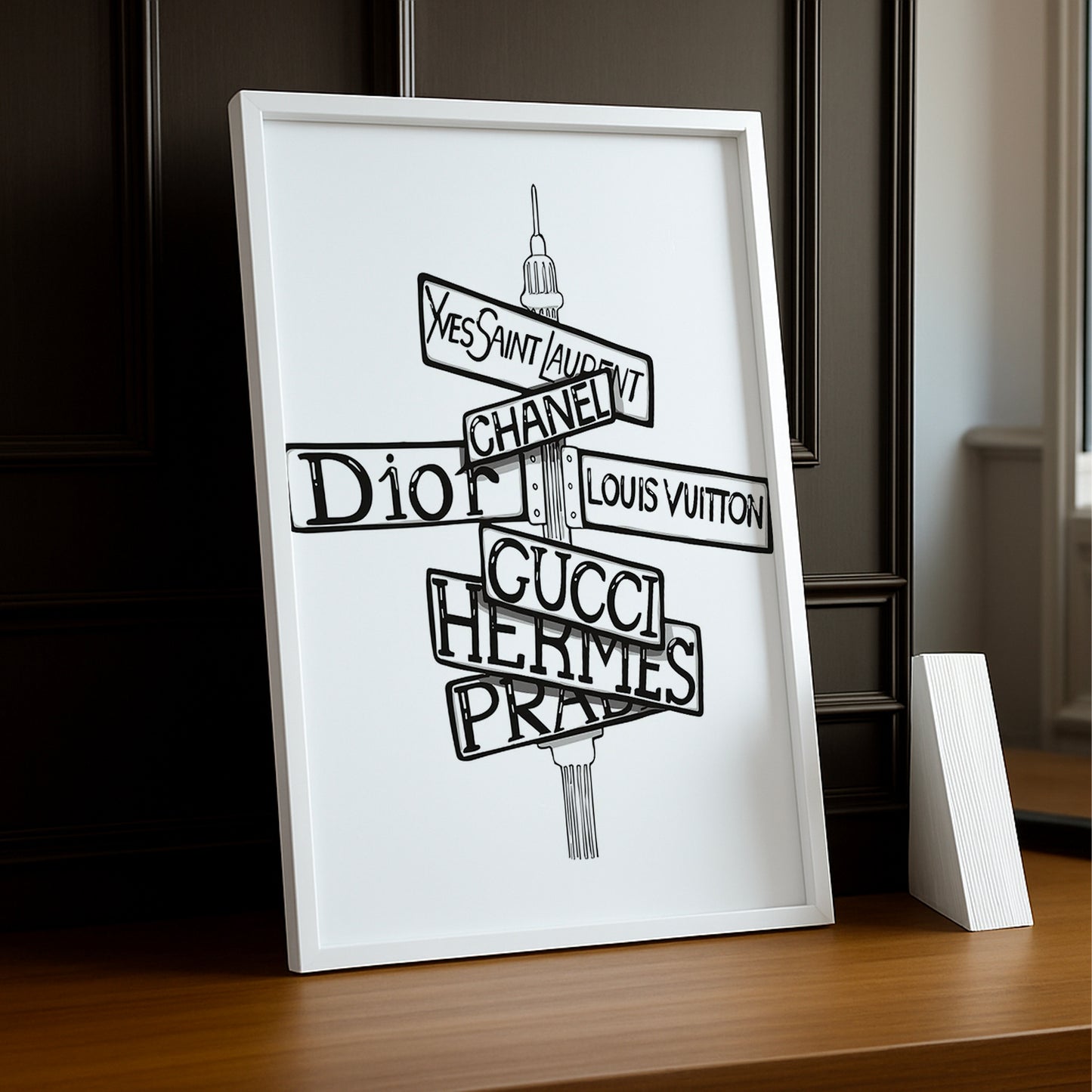 Cadre photo Mode - Panneaux Multi-Marques