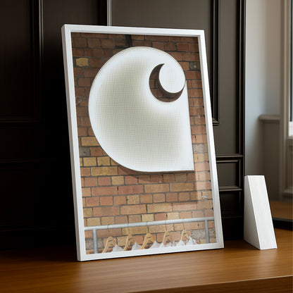 Poster Carhartt – Logo Lumineux