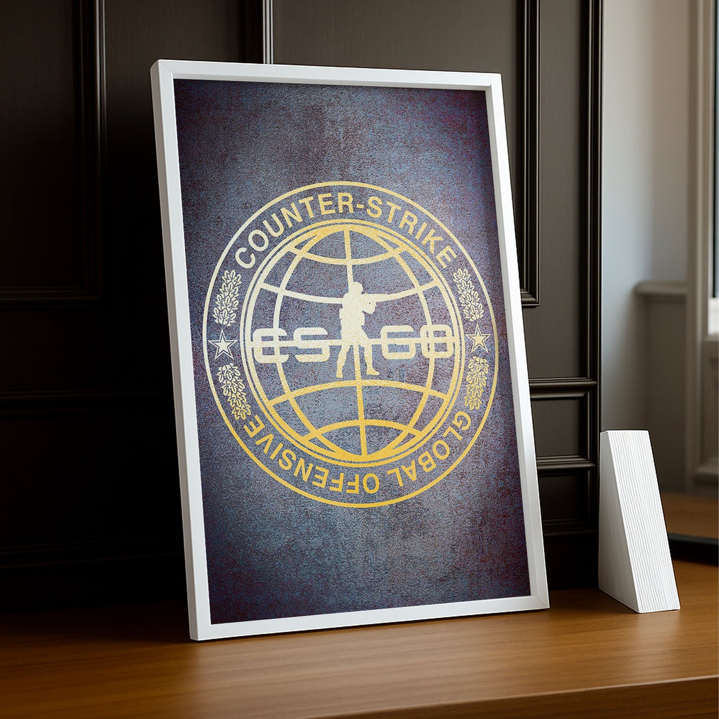 Cadre Photo Counter Strike - Badge